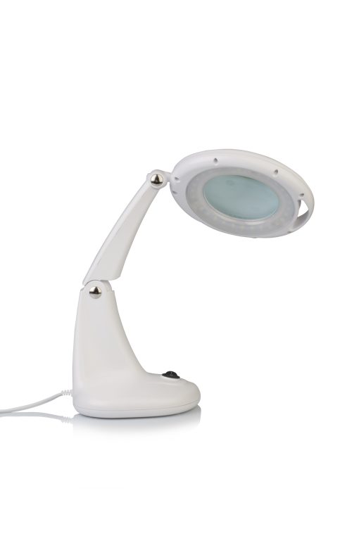 Stalo lempa su padidinamuoju stiklu LABOR PRO ,,HIGH VISION''
