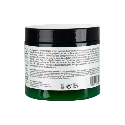 Kaukė dažytiems plaukams Nature TAHE, 400 ml - Image 2
