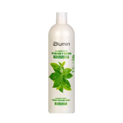 Apsauginis plaukų šampūnas su žaliąja arbata ir mėtomis Urban Blumin TAHE, 1000 ml.