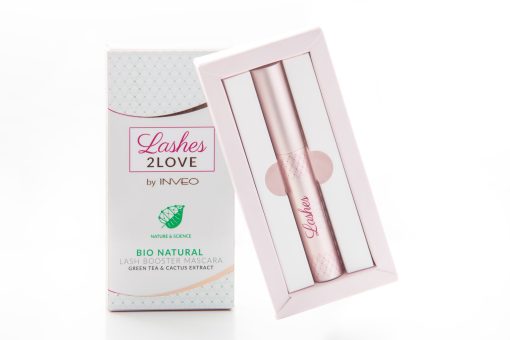 Blakstienas stiprinantis tušas su žaliosios arbatos ir kaktusų ekstraktais „Lashes2Love” INVEO + DOVANA - Image 2