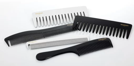 BALMAIN HAIR šukos / Tail Comb Black & White - Image 2