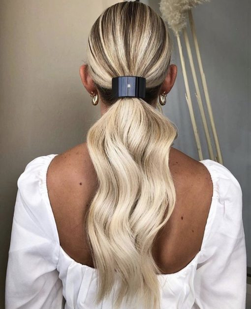 BALMAIN HAIR plaukų gumytė / Elastique pour Cheveux White - Image 4
