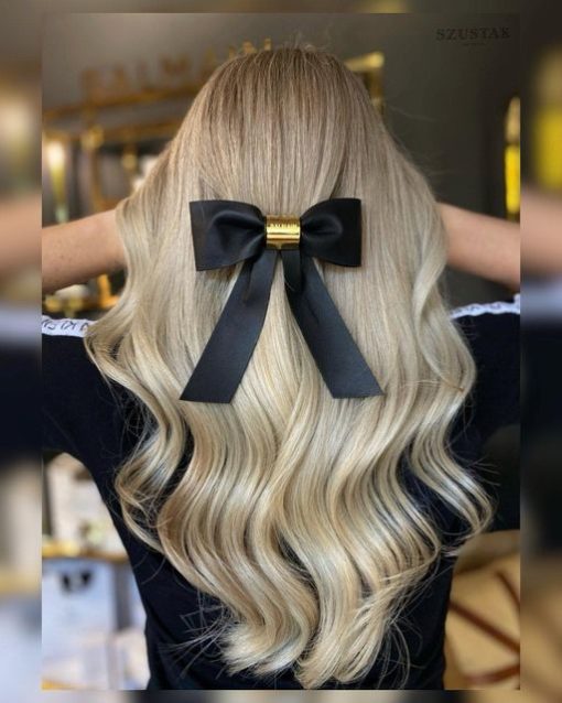 BALMAIN HAIR plaukų segtukas / Limited Edition Hair Barrette With Bow FW21 - Image 2