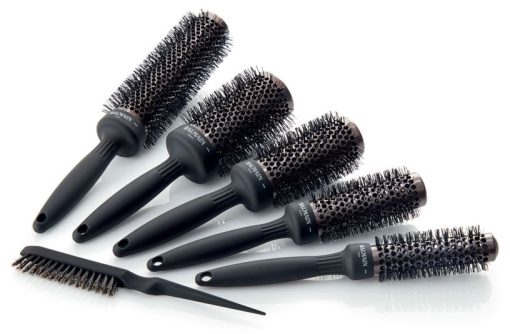 Apvalus plaukų šepetys 25 mm BALMAIN HAIR / Ceramic Round Brush Black - Image 2