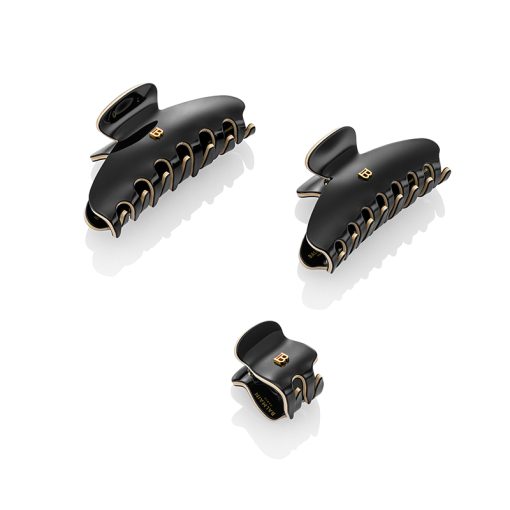 BALMAIN HAIR plaukų segtukas / LE Pince a Cheveux XS Black/White SS23 - Image 3