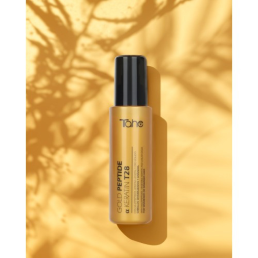 Serumas pažeistiems plaukams su keratinu Keratin T28 Gold TAHE, 100 ml - Image 3