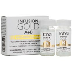 Plaukus stiprinanti priemonė slenkantiems plaukams Infusion Gold A+B TAHE, 2 x 10 ml