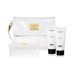 BALMAIN HAIR rinkinys / Cosmetic Bag White Patent