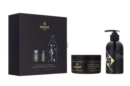 Hadat Cosmetics dovanų dėžutė – giliai drėkinanti plaukus