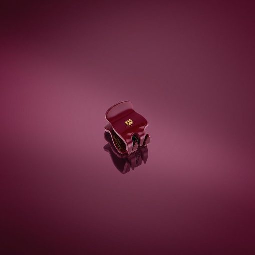 BALMAIN HAIR segtukas plaukams Velvet Burgundy XS / Pince à Cheveux Velvet Burgundy XS - Image 5