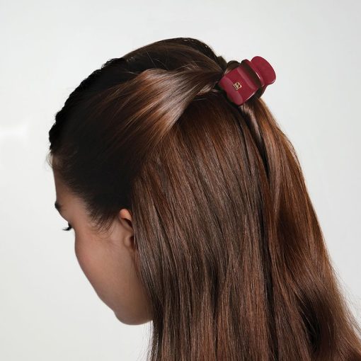 BALMAIN HAIR segtukas plaukams Velvet Burgundy XS / Pince à Cheveux Velvet Burgundy XS - Image 4