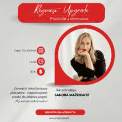Regenesi plaukų terapijos seminaras